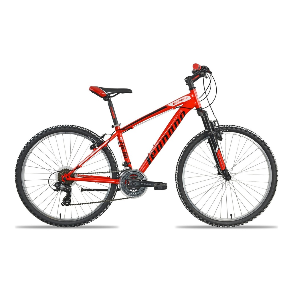 Legnano Zoldo L790 MTB 26" 21V Acciaio Rosso Taglia 46 Art.22L79046