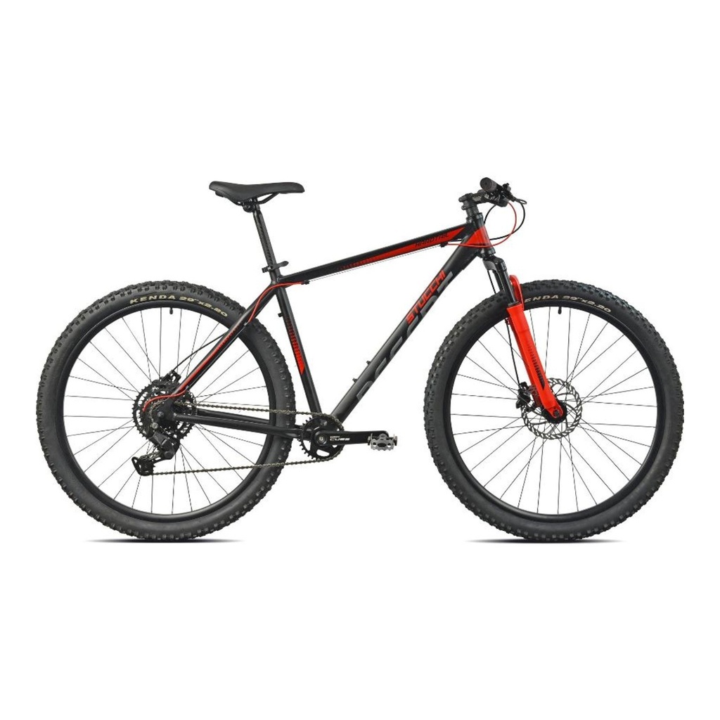 Stucchi 25S700 MTB 29" Alluminio 9V Shimano CUES Disco Nero Rosso Taglia 44