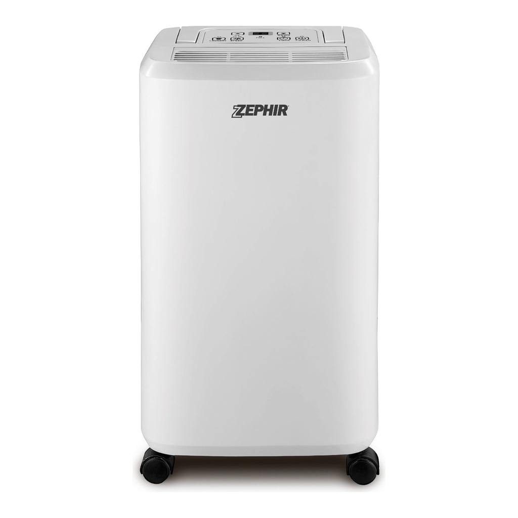 Zephir ZDP20 Deumidificatore 20L/24h 380W Tanica 5L Timer 24h R290 Bianco