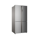 Haier HTF-610DM7 Frigorifero 4 Porte 628L No Frost Inox Classe F
