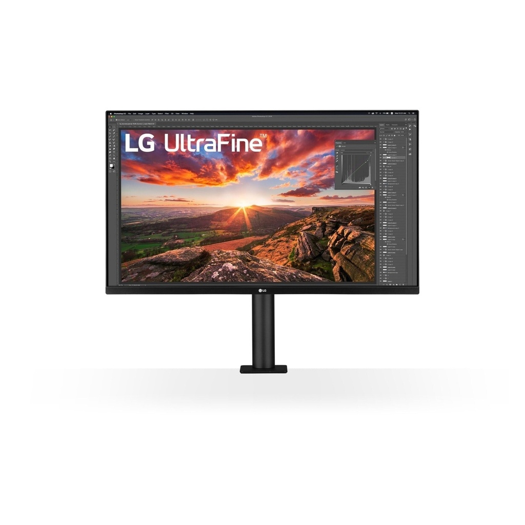 LG UltraFine Ergo 32UN880P-B Monitor 32" 4K IPS HDR USB-C 60W