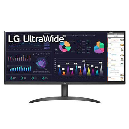 LG 34WQ60A-B Monitor 34" UltraWide IPS 2560x1080 100Hz HDR400 USB-C