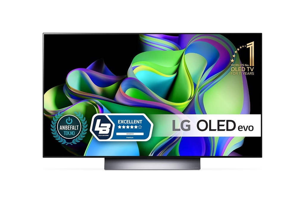 LG OLED evo C3 OLED48C34LA Smart TV 48" 4K 120Hz webOS 23 HDMI 2.1 HDR