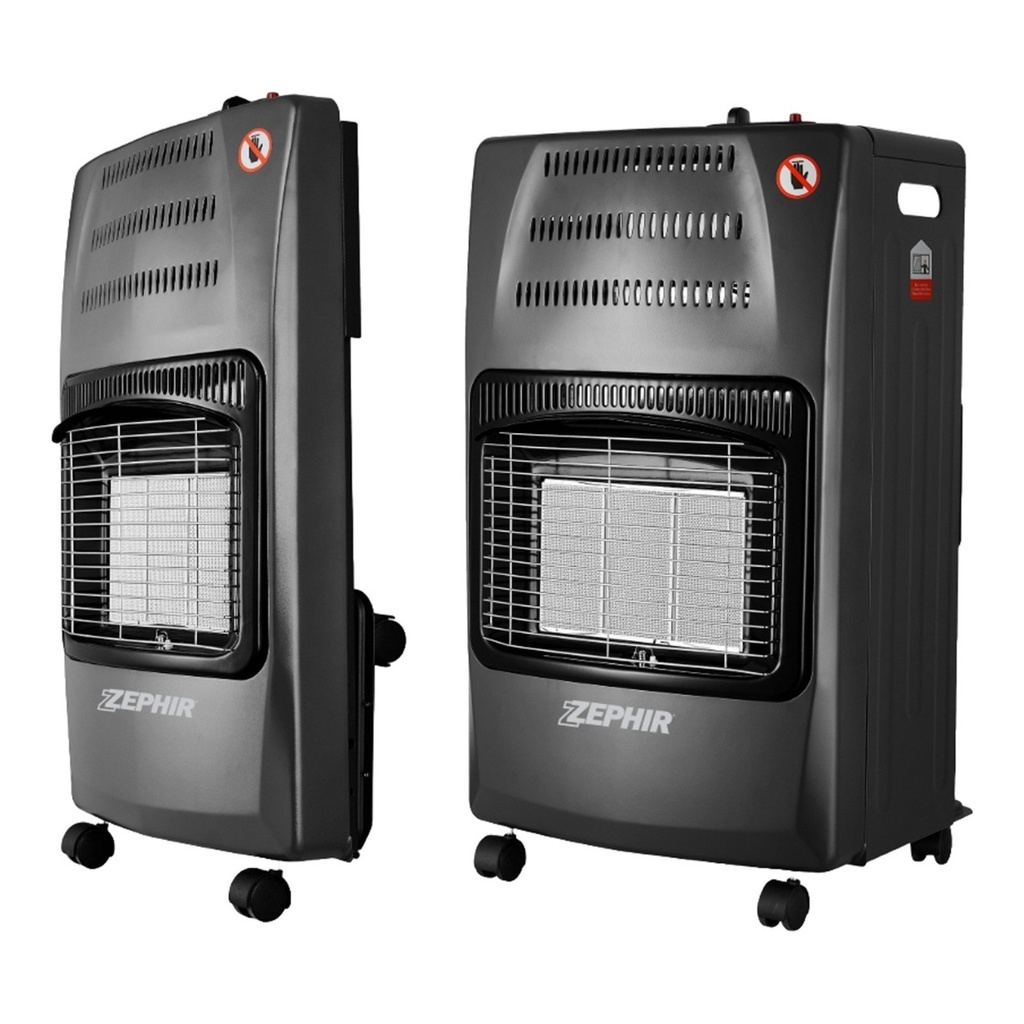 Zephir ZGS41200 Stufa a Gas Infrarossi 4,2 kW Pieghevole Classe A
