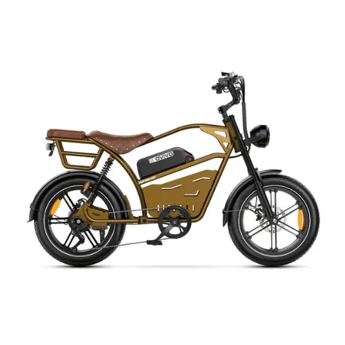 OVIVO HYPER GO GOLD – E-Bike Fat Bike 20" Motore Bafang 250W Batteria 48V 20Ah