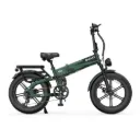 OVIVO V2 PRO 2.0 GREEN/BLACK - Fat Bike elettrica pieghevole, motore 250W, batteria 48V 20Ah, autonomia fino a 130 km