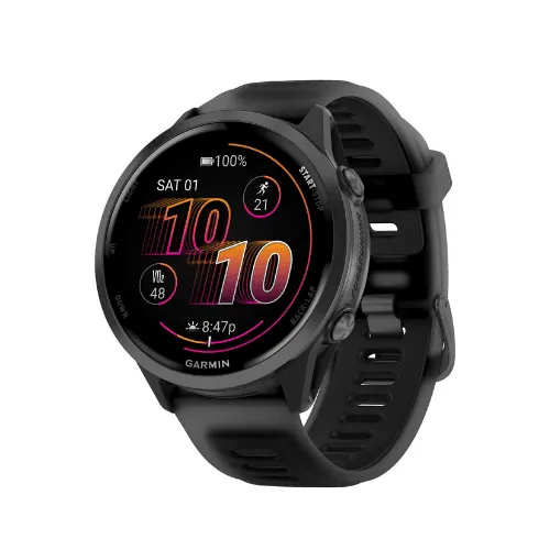 Garmin Forerunner 570 Nero – 47 mm Smartwatch GPS multisport con display AMOLED da 1,4", GPS multibanda, funzioni avanzate per corsa e triathlon.