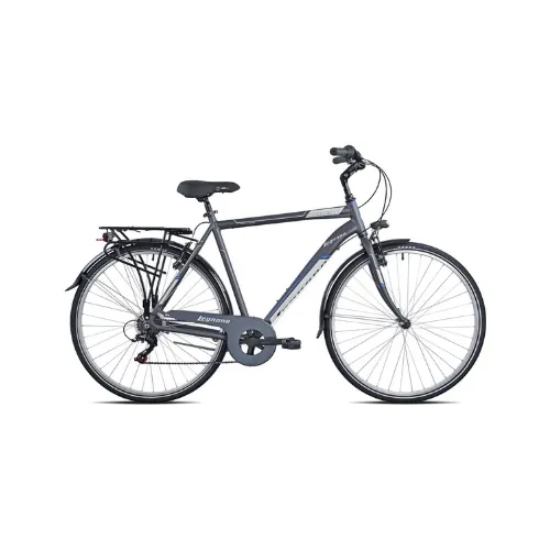 Legnano Cesenatico L440 City Bike Uomo 28" Alluminio 7V Grigio Taglia 54